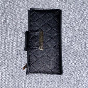 Black fold Wallet